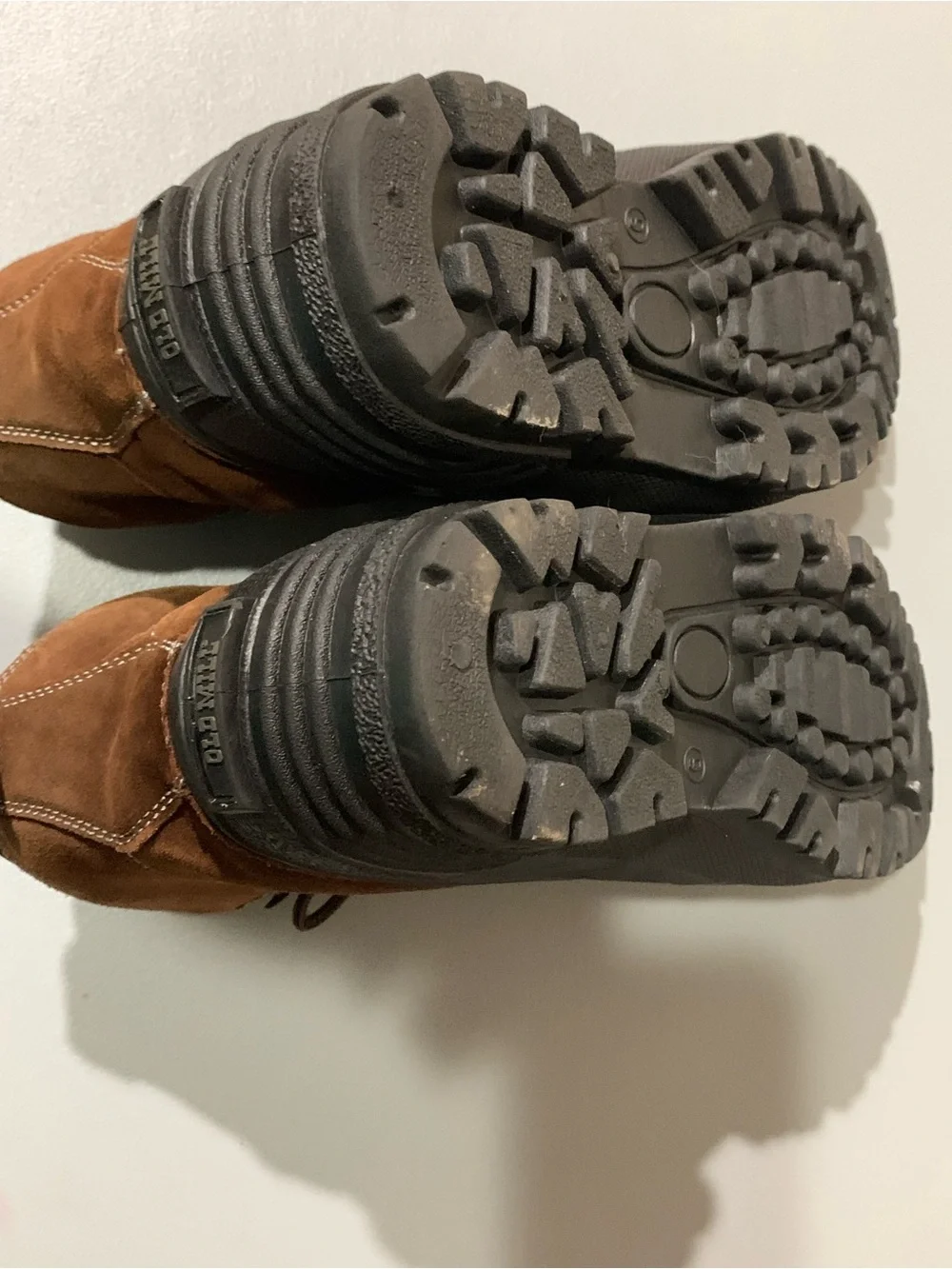 Men's Brown and Black Waterproof Winter Duck Boots